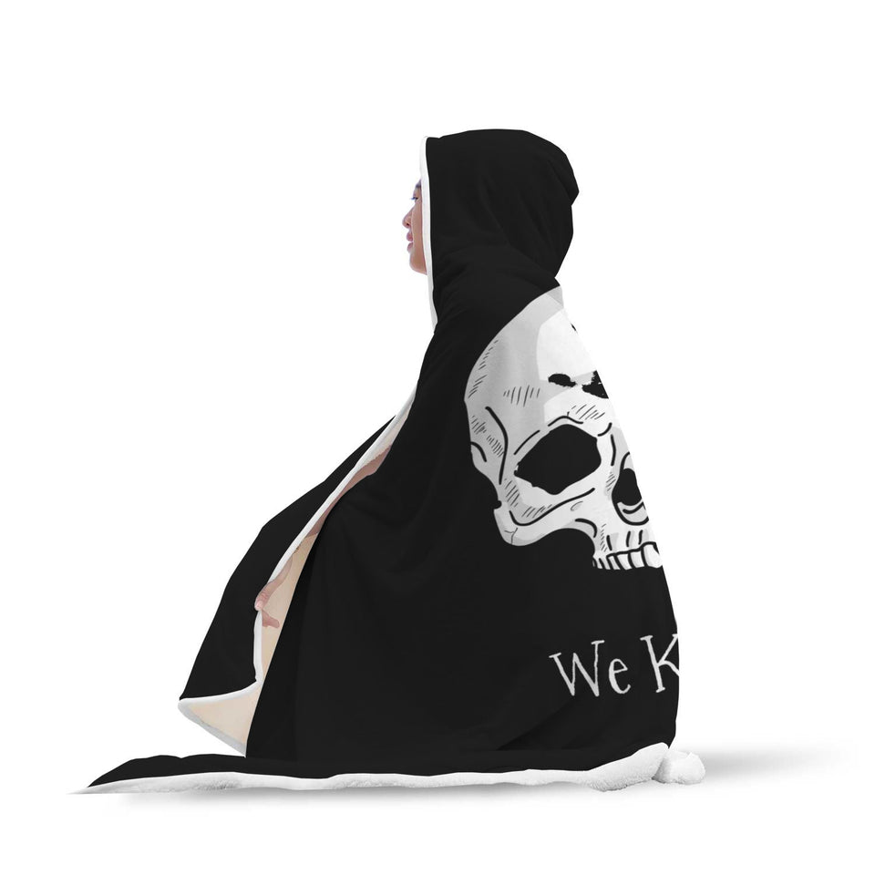 Dark Brotherhood We Know Hooded Blanket