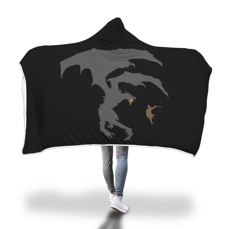 Dragon Fantasy RPG Hooded Blanket