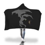 Dragon Fantasy RPG Hooded Blanket Dragon Fantasy RPG Hooded Blanket