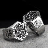 Nordic Viking Rune Stainless Steel Ring viking ring