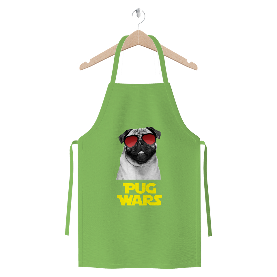 Pug Wars Return Of The Pug ﻿Premium Jersey Apron