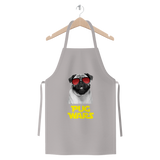 Pug Wars Return Of The Pug ﻿Premium Jersey Apron Pug Wars Return Of The Pug ﻿Premium Jersey Apron