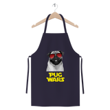 Pug Wars Return Of The Pug ﻿Premium Jersey Apron Pug Wars Return Of The Pug ﻿Premium Jersey Apron