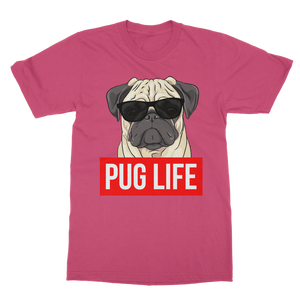 Pug Life - Pug Lover ﻿Classic Adult T-Shirt Pug Life - Pug Lover ﻿Classic Adult T-Shirt