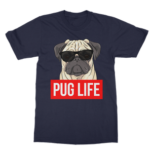 Pug Life - Pug Lover ﻿Classic Adult T-Shirt Pug Life - Pug Lover ﻿Classic Adult T-Shirt