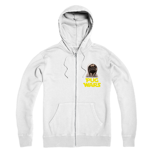 Pug Wars The Last Pug ﻿Premium Adult Zip Hoodie Pug Wars The Last Pug ﻿Premium Adult Zip Hoodie