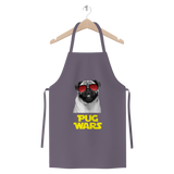 Pug Wars Return Of The Pug ﻿Premium Jersey Apron Pug Wars Return Of The Pug ﻿Premium Jersey Apron