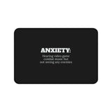 ANXIETY: Hearing Video Game Combat Music But Not Seeing Any Enemies RPG Fantasy Gaming Gamer Desk Mat | RPG Fantasy Mouse Mat | Gaming Gamer Mouse Pad ANXIETY: Hearing Video Game Combat Music But Not Seeing Any Enemies RPG Fantasy Gaming Gamer Desk Mat | RPG Fantasy Mouse Mat | Gaming Gamer Mouse Pad