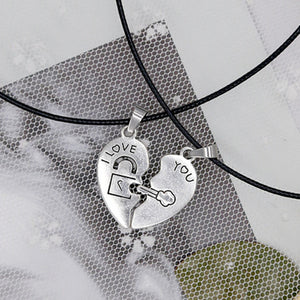Couples I Love You Necklaces (2 PCs/Set) couple necklaces, couples keychains, relationship necklaces, couple chains