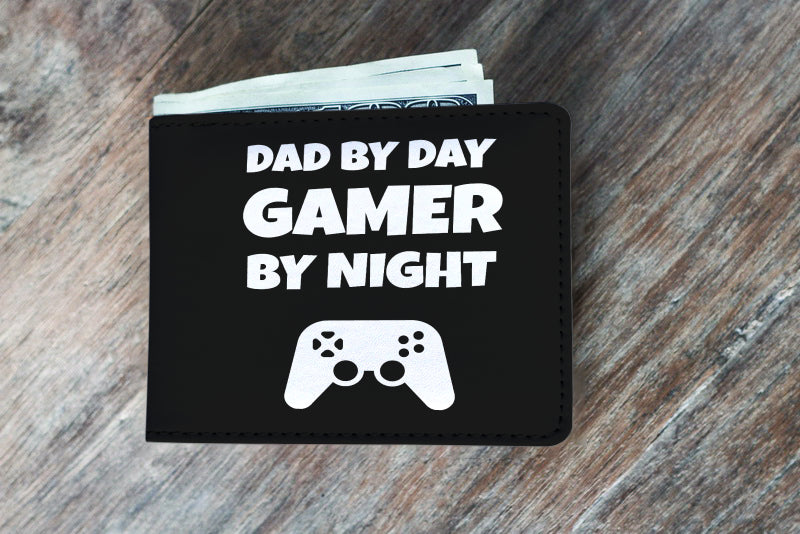 Dad By Day Gamer By Night Wallet