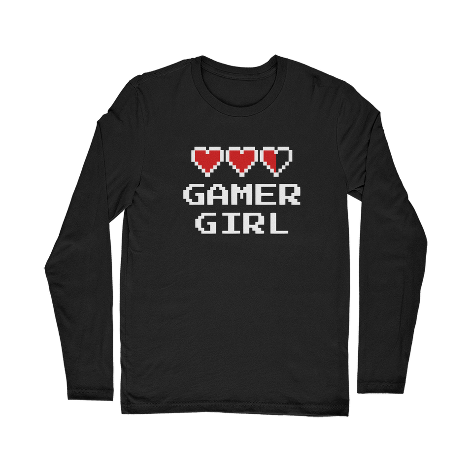 Gamer Girl Video Game ﻿Classic Long Sleeve T-Shirt