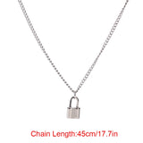 Padlock Choker/Necklace padlock necklace