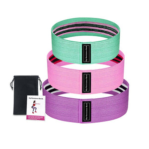 3-Piece Resistance Bands Booty Bands Set resistance band, exercise bands, workout bands, best resistance bands