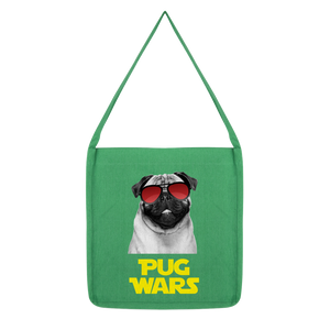 Pug Wars Return Of The Pug ﻿Classic Tote Bag Pug Wars Return Of The Pug ﻿Classic Tote Bag