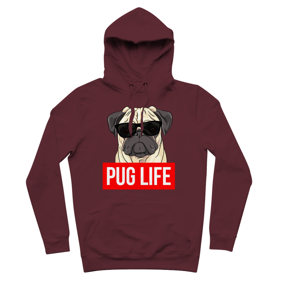 Pug Life - Pug Lover ﻿Premium Adult Hoodie