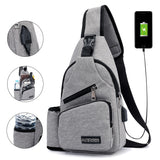 Cross Body Bag Shoulder Bag with USB Charging Port cross body backpack, cross body shoulder bag, cross body bag