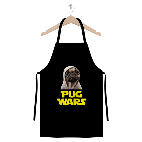 Pug Wars The Last Pug ﻿Premium Jersey Apron