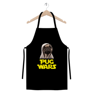 Pug Wars The Last Pug ﻿Premium Jersey Apron