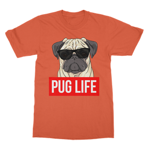 Pug Life - Pug Lover ﻿Classic Adult T-Shirt Pug Life - Pug Lover ﻿Classic Adult T-Shirt