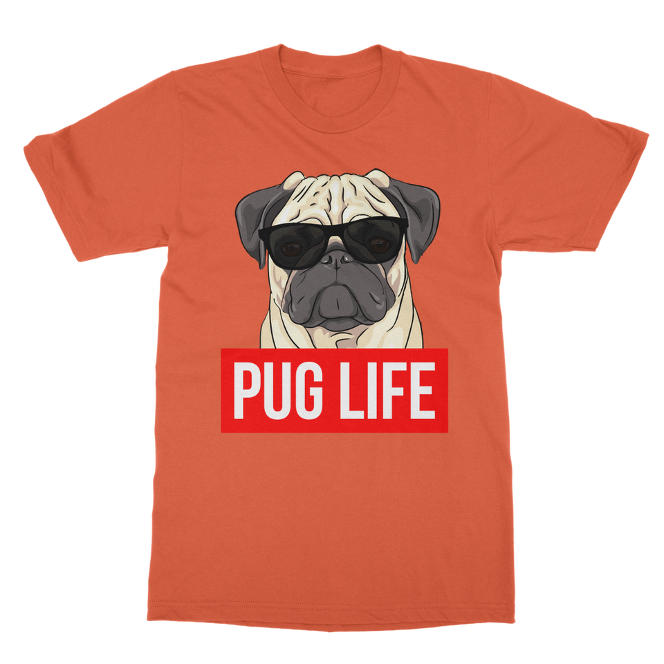 Pug Life - Pug Lover ﻿Classic Adult T-Shirt