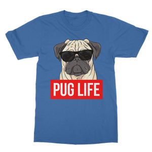 Pug Life - Pug Lover ﻿Classic Adult T-Shirt Pug Life - Pug Lover ﻿Classic Adult T-Shirt