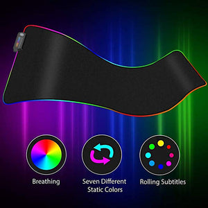 RGB Luminous Light Up Gaming Mouse Pad mouse pad, mousepad, gaming mouse pad, mouse mat