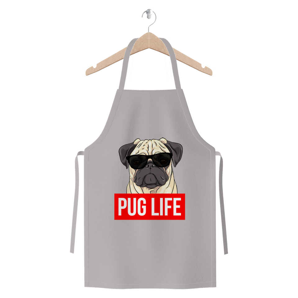 Pug Life - Pug Lover ﻿Premium Jersey Apron