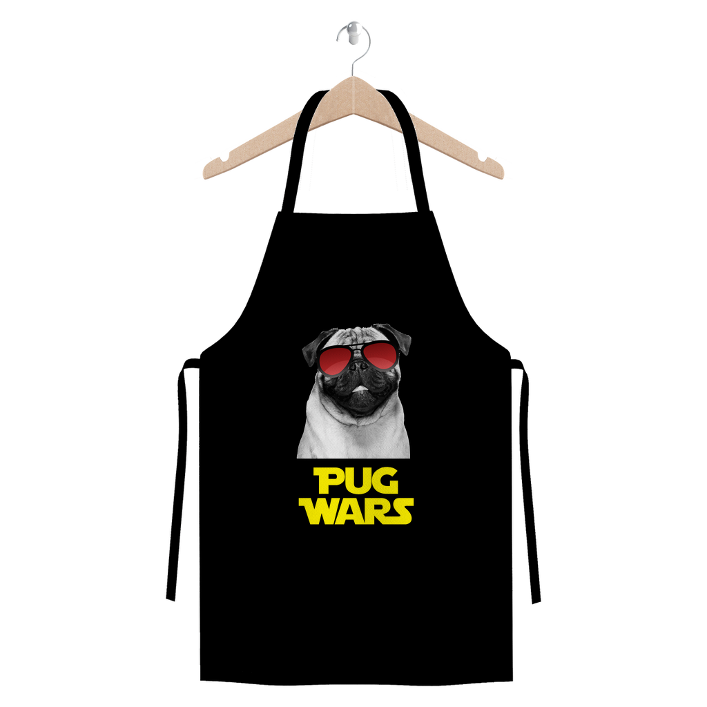 Pug Wars Return Of The Pug ﻿Premium Jersey Apron