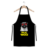 Pug Wars Return Of The Pug ﻿Premium Jersey Apron Pug Wars Return Of The Pug ﻿Premium Jersey Apron