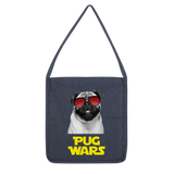 Pug Wars Return Of The Pug ﻿Classic Tote Bag Pug Wars Return Of The Pug ﻿Classic Tote Bag