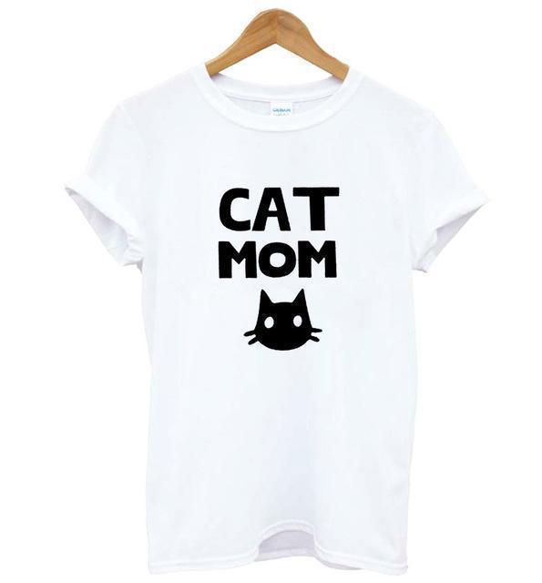 cat mom shirt, cat mom tshirt, cat mom tee shirt,