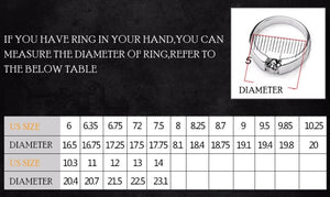 Skull Stainless Steel Punk Ring skull rings for men skull ring skull rings for women