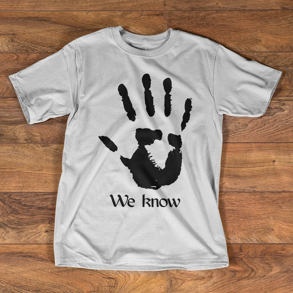 Dark Brotherhood We Know 3 Light T-Shirt