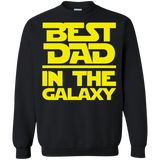 Best Dad In The Galaxy Crewneck Pullover Sweatshirt  8 oz. Best Dad In The Galaxy Crewneck Pullover Sweatshirt  8 oz.