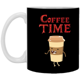 Coffee Time - Coffee Lovers 11 oz. White Mug Coffee Time - Coffee Lovers 11 oz. White Mug
