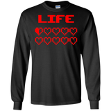 Gaming Life Bar - Game Hearts Health Bar Video Gaming Shirt Link Zelda