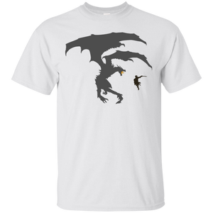 Dragon Fantasy RPG Light T-Shirt Elder Scrolls Skyrim Dragonborn Dragon