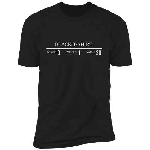 Black RPG Premium Short Sleeve T-Shirt