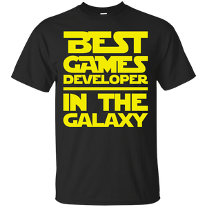 Best Games Developer In The Galaxy Shirt Best Games Developer In The Galaxy Shirt