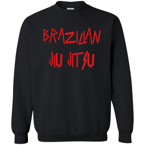 Brazilian Jiu Jitsu Slay BJJ Crewneck Pullover Sweatshirt  8 oz.