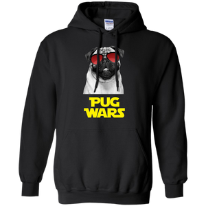 Pug Wars Return Of The Pug Pullover Hoodie 8 oz.