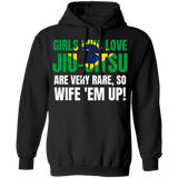 Girls Who Love Jiu-Jitsu Are Rare BJJ Brazilian Jiu-Jitsu Hoodie Girls Who Love Jiu-Jitsu Are Rare BJJ Brazilian Jiu-Jitsu Hoodie