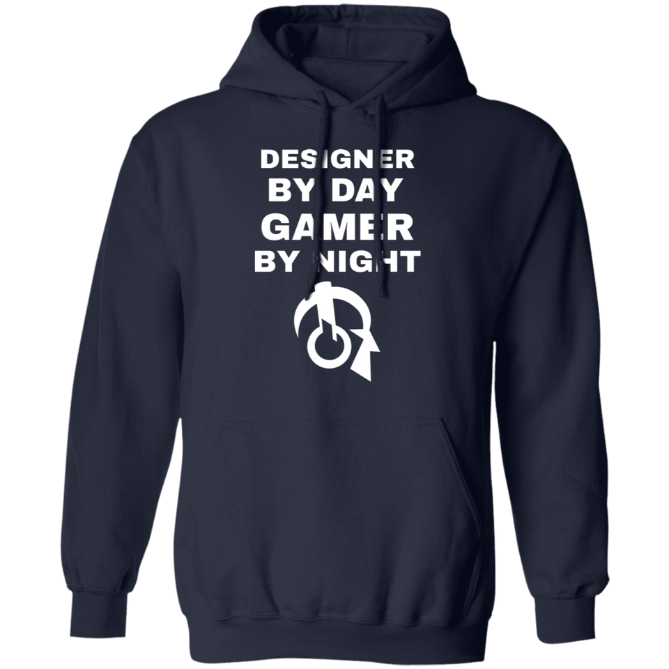 Designer By Day Gamer By Night Hoodie