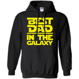 Best Dad In The Galaxy Pullover Hoodie 8 oz. Dad Daddy Father Fathers Day