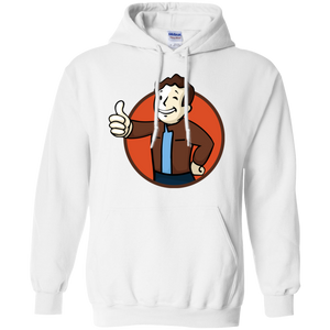 Todd Boy Vault Boy RPG Video Game Pullover Hoodie 8 oz. Todd Howard Fallout Bethesda