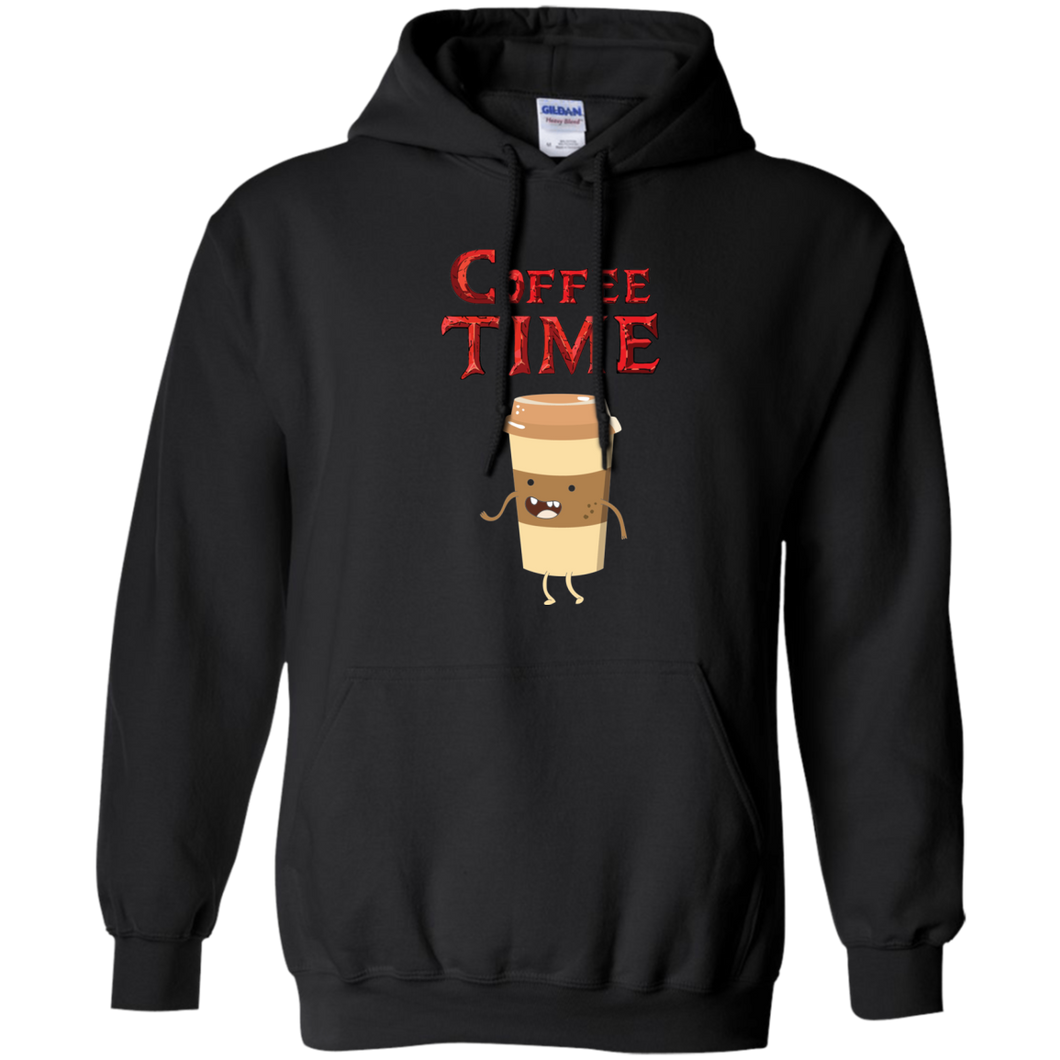 Coffee Time - Coffee Lover Pullover Hoodie 8 oz.