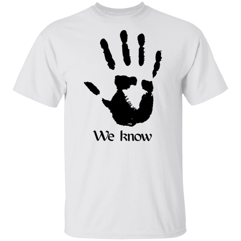 Dark Brotherhood We Know 3 Light T-Shirt