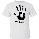 Dark Brotherhood We Know 3 Light T-Shirt Dark Brotherhood We Know 3 Light T-Shirt