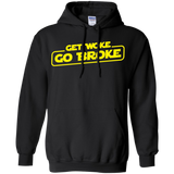 Get Woke Go Broke Pullover Hoodie 8 oz. Get Woke Go Broke