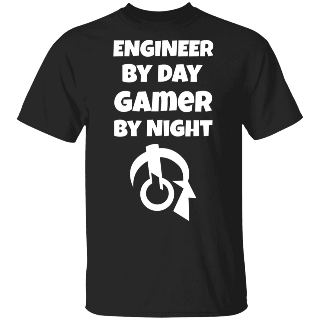 Engineer By Day Gamer By Night T-Shirt